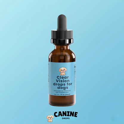 ClearVision™ Drops — Daily Eye Support for Senior Dogs