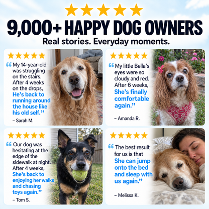 ClearVision™  Food Drops Daily Eye Support for Dogs