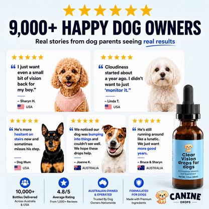 ClearVision™  Food Drops Daily Eye Support for Dogs