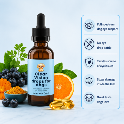 ClearVision™  Food Drops — Daily Eye Support for Dogs