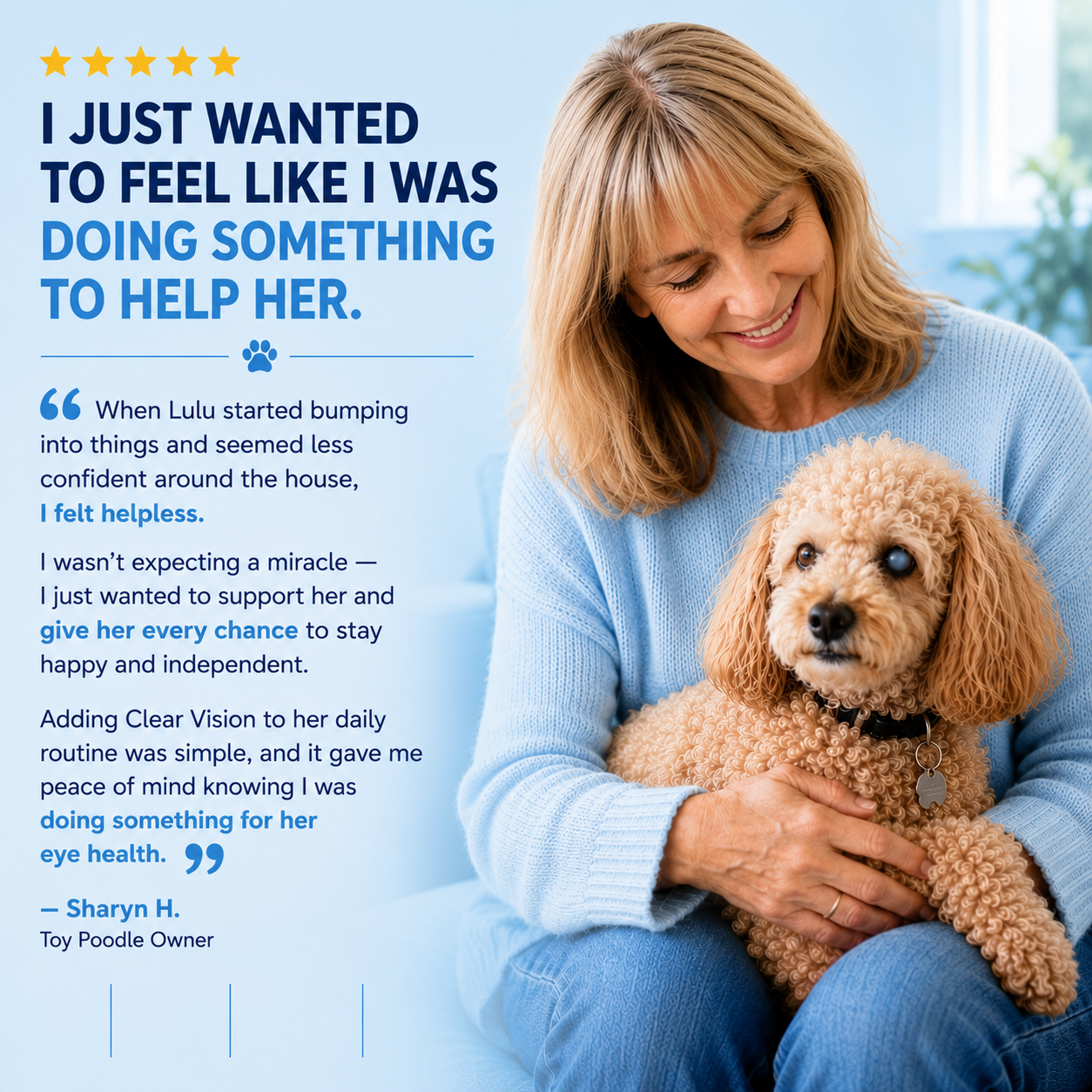 ClearVision™  Food Drops — Daily Eye Support for Dogs