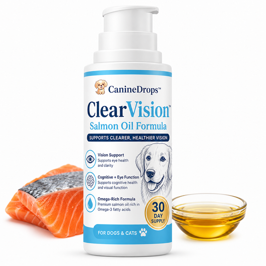 Senior Dog Vision Support Salmon Oil